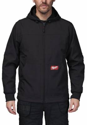 FREEFLEX Jacheta softshell cu gluga - marimea M - negru
