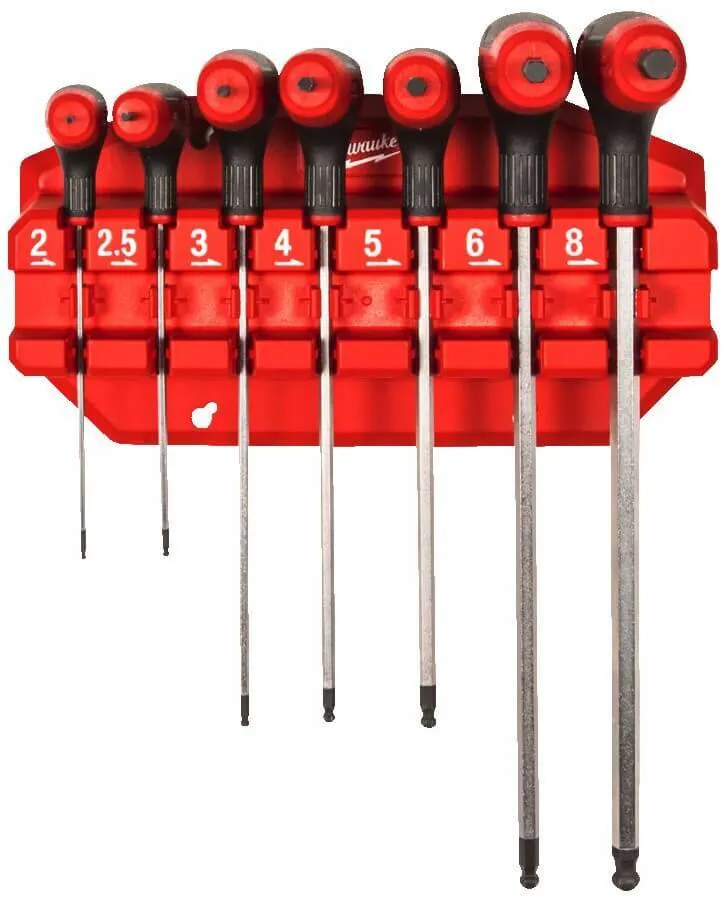 Set chei cu maner in T, HEX cu suport