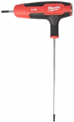 Cheie cu maner in T, HEX 2,5 mm - Milwaukee