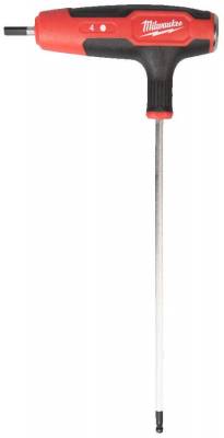 Cheie cu maner in T, HEX 4 mm - Milwaukee