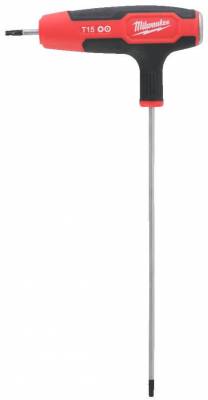 Cheie cu maner in T, TORX T15 - Milwaukee