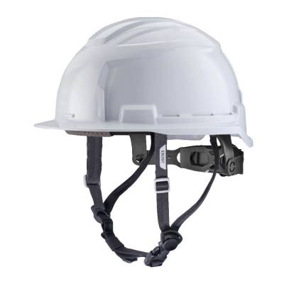 Casca de protectie BOLT 100, neventilata, cu curea de barbie, alba - Milwaukee