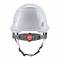 Casca de protectie BOLT 100, neventilata, cu curea de barbie, alba - Milwaukee