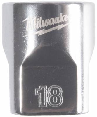 Cheie tubulara 3/8&QUOT;, 18 mm, 12 puncte - Milwaukee