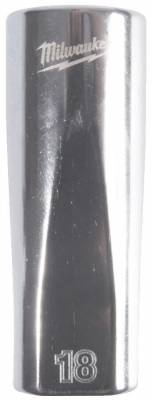 Cheie tubulara adanca 3/8&QUOT;, 18 mm, 12 puncte - Milwaukee
