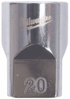 Cheie tubulara 1/2&QUOT;, 20 mm, 12 puncte - Milwaukee