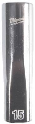Cheie tubulara adanca 1/2&QUOT;, 15 mm, 12 puncte - Milwaukee