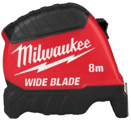 Ruleta cu banda lata 8 m (Gen 2) - Milwaukee