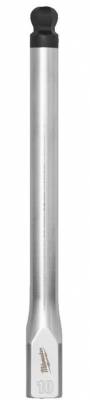 Cheie tubulara lunga 3/8&QUOT; HEX, cu cap sferic, 10 mm - Milwaukee