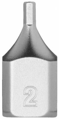 Cheie tubulara scurta 2 mm HEX 1/4&QUOT; - Milwaukee