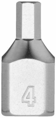Cheie tubulara scurta 4 mm HEX 1/4&QUOT; - Milwaukee