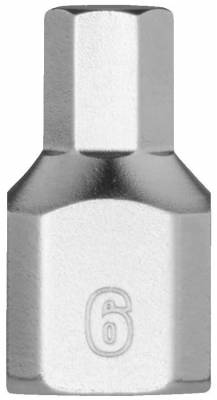 Cheie tubulara scurta 6 mm HEX 1/4&QUOT; - Milwaukee