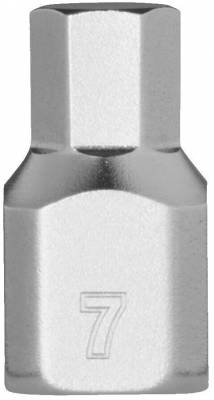 Cheie tubulara scurta 7 mm HEX 1/4&QUOT; - Milwaukee