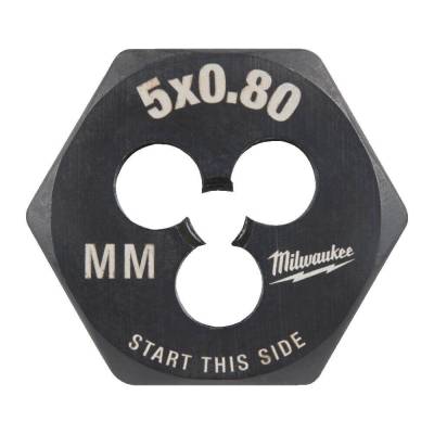 Filiera hexagonala pentru filet metric M6 - 1 mm - Milwaukee