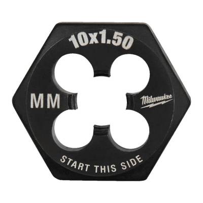 Filiera hexagonala pentru filet metric M10 - 1,5 mm - Milwaukee