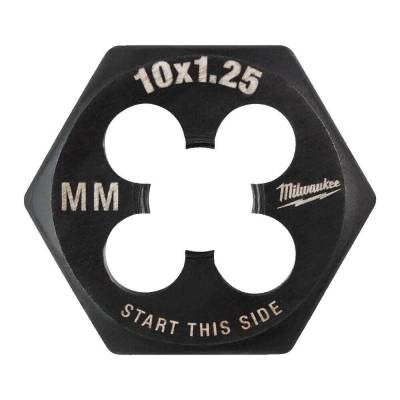 Filiera hexagonala pentru filet metric M10 - 1,25 mm - Milwaukee