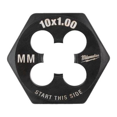 Filiera hexagonala pentru filet metric M10 - 1 mm - Milwaukee