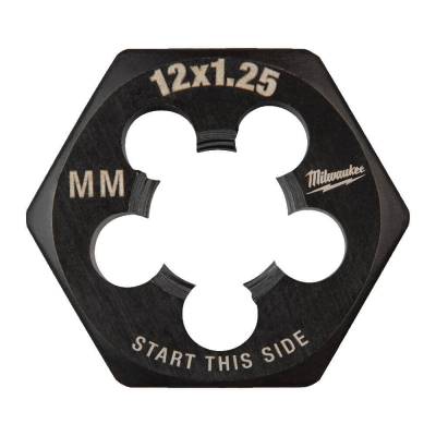 Filiera hexagonala pentru filet metric M12 - 1,25 mm - Milwaukee