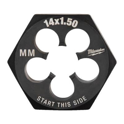 Filiera hexagonala pentru filet metric M14 - 1,5 mm - Milwaukee