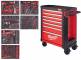 TOOLGUARD Dulap de scule mobil, metalic, 78 cm dotat cu 337 de scule automotive