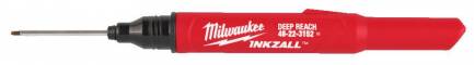Marker INKAZLL cu varf lung ultra fin, negru - Milwaukee