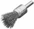 Perie ondulata tip tija pentru polizor drept, Ø 17 mm, sarma 0,3 mm din otel inoxidabil, 3 buc - Milwaukee