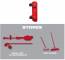 Suport individual pentru scule cu maner lung PACKOUT - Milwaukee