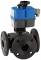 Robinet cu bila, 3 cai, tip T, flanse PN 40, actuator electric, 1 1/4&QUOT;