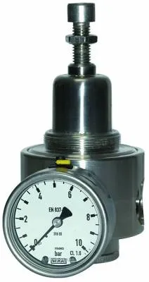 Regulator presiune din Inox, cu descarcare (reversibil)