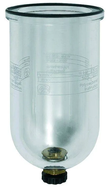 Pahar policarbonat pentru filtru special, seria Heavy Duty