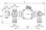 Grup de distributie cu reglaj termostatic, G 3/4&QUOT; x G 1&QUOT;, PN 10