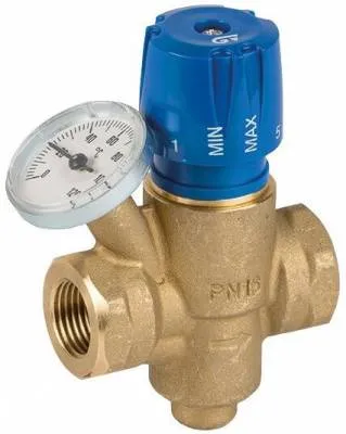 Supapa de amestec termostatica cu termometru, PN 16