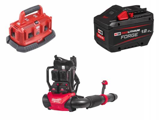 Suflanta M18 FUEL tip rucsac cu doi acumulatori - Milwaukee M18 F2BPB-124