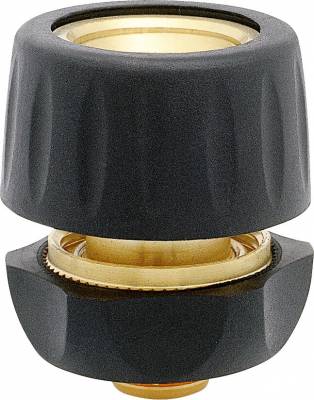 Conector furtun ⌀ 1/2&QUOT;-5/8&QUOT; cu opritor apa, varianta metalica
