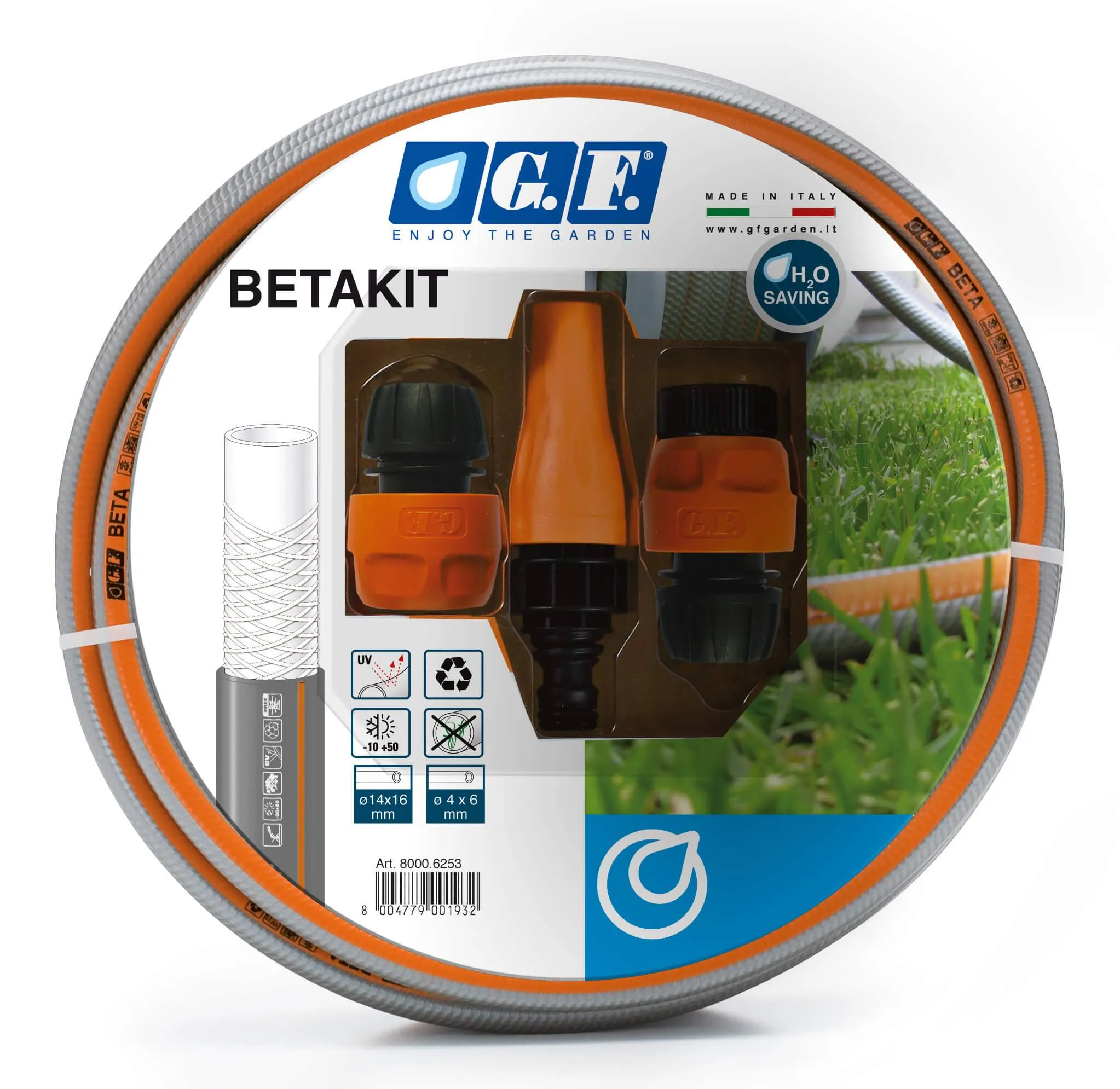 Kit cu furtun si accesorii udare &QUOT;Betakit&QUOT;