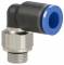 Cupla L push-in cu filet cilindric exterior si O-ring, seria standard, M5 - 6 mm