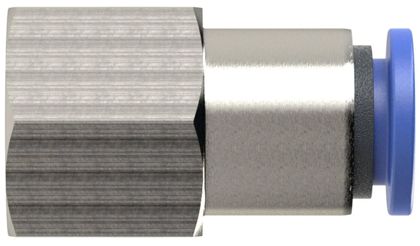 Cupla dreapta push-in cu filet interior, seria standard