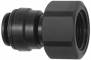 Cupla dreapta push-in cu filet interior, seria POM, G 1/4&QUOT; - 8 mm