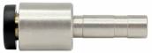 Conector drept push-in 4mm cu adaptor 8mm, click-clock