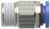 Cupla dreapta push-in cu filet conic exterior, seria standard, R 1/4&QUOT; - 6 mm