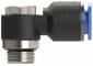 Cupla L banjo push-in cu filet cilindric exterior si O-ring, seria standard, M5 - 6 mm