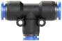 Cupla T push-in 8mm-4mm, POM/alama