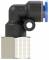 Cupla L push-in cu filet cilindric interior, seria standard, G 1/2&QUOT; - 16 mm