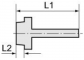 Adaptor furtun 9 mm cu filet exterior conic R 1/2&QUOT;, alama nichelata