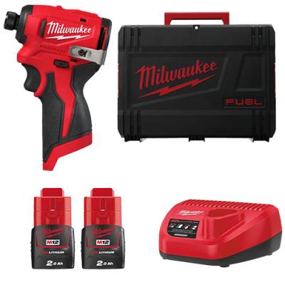 Masina de insurubat compacta cu impact, fara perii M12 - Milwaukee M12 BLIDRC-202C