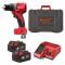 Masina de gaurit compacta, cu percutie si motor fara perii M18 - Milwaukee M18 BLPDRC-402C