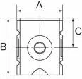 Bloc ramificator, G 1&QUOT;, iesire 2 x G 3/4&QUOT;, seria Future