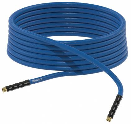 Furtun Blubird din cauciuc pentru aer comprimat si apa, interior 13mm (1/2&QUOT;), cuple filet int. G 1/2&QUOT;,L=20m,  20 bar