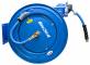 Derulator furtun Blubird, furtun cauciuc pentru aer comprimat si apa, interior 13mm (1/2&QUOT;), conexiuni G 1/2&QUOT;, L=15m,  20 bar