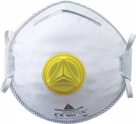 Masti de protectie de unica folosinta FFP2 cu supapa, 10 buc